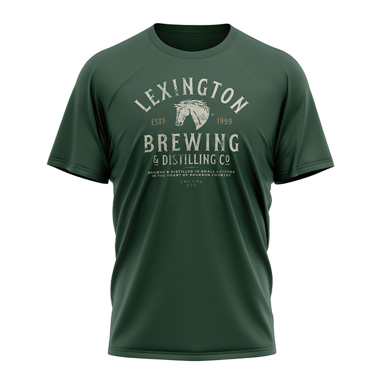 Lexington Brewing & Distilling Co Green Short Sleeve Shirt