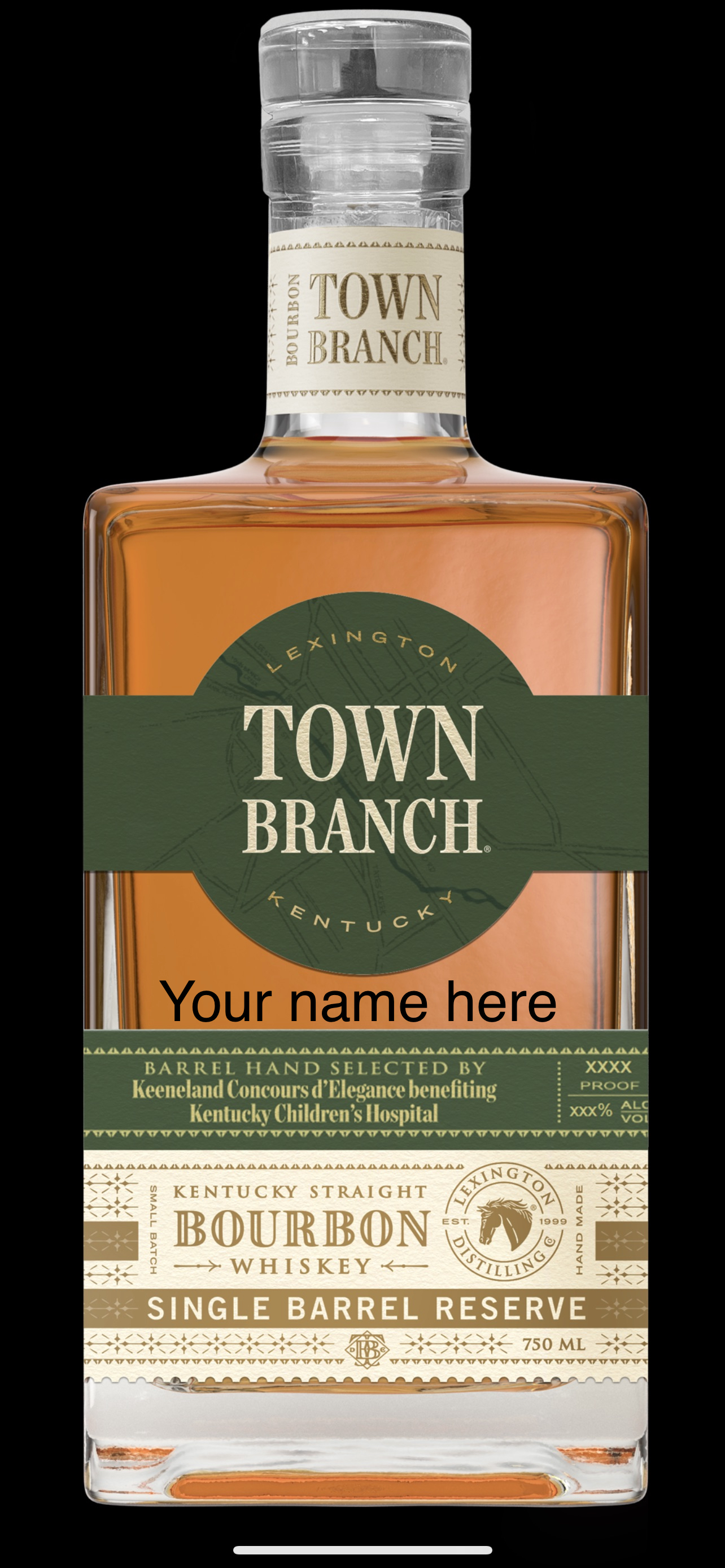 Kentucky Children's Hospital Benefit Bottle