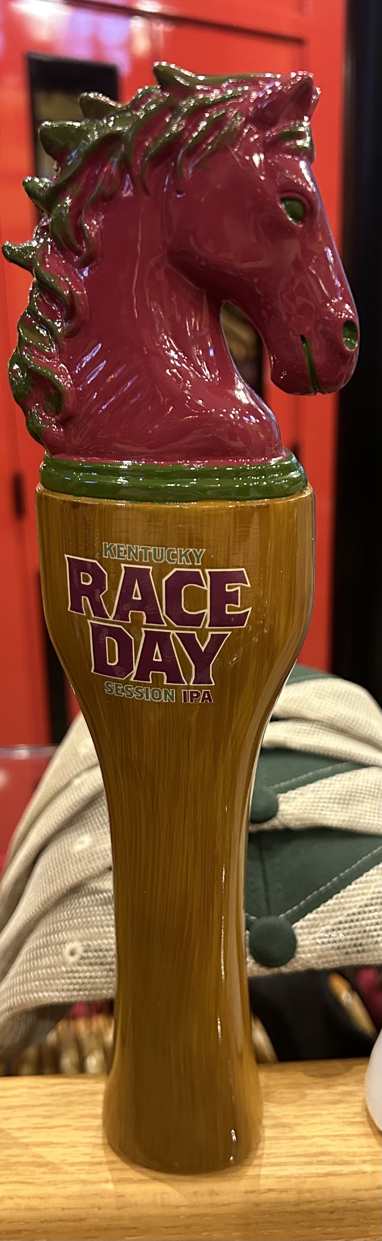 VINTAGE Race Day IPA Tap Handle