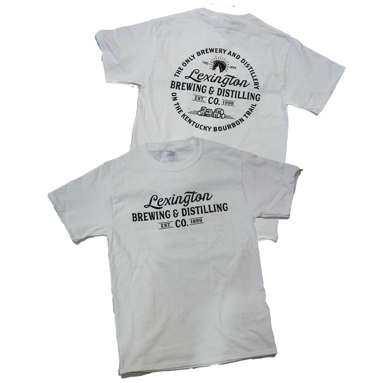 WHITE LB&D T-SHIRT